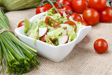 Spring salad - healthy food