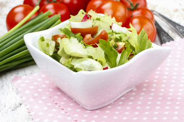 Spring salad - healthy food