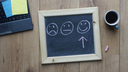 Choose for happy and friendly