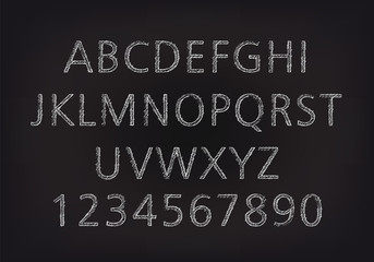 Obraz premium Alfabeto