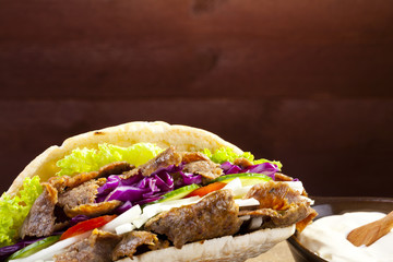 Beef Kebab in a bun