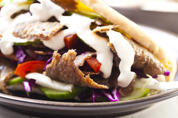 Beef Kebab in a bun