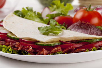 Italian Piadina Romagnola