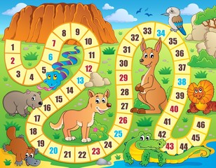 Fototapeta premium Board game theme image 3