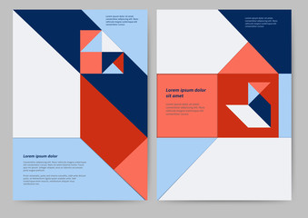Abstract brochure template