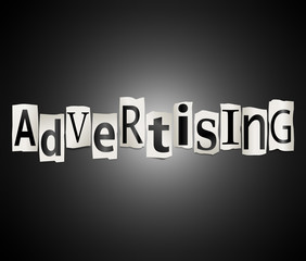 Advertising concept.