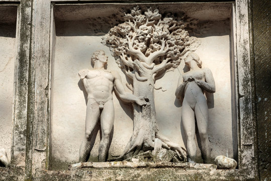 Fototapeta Human Rights Monument in Paris, France,