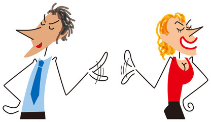 理想の高い男女