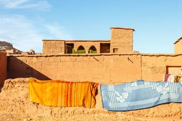 Fotobehang Ait Benhaddou village © John Hofboer