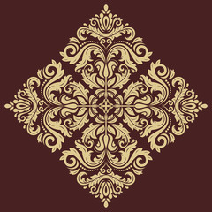 Floral  Pattern. Orient Abstract Background