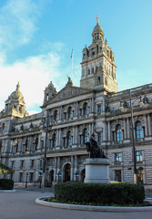 Fototapeta na wymiar Glasgow City Chambers
