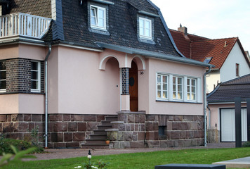 Eingang einer Villa