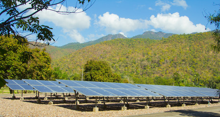 Photovoltaic power plant.