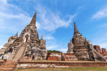 Wat Phra Si Sanphet in Ayutthaya, Thailand