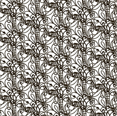 Seamless pattern ornament