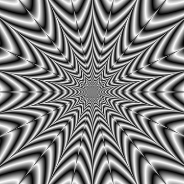 Super Nova in Black and White