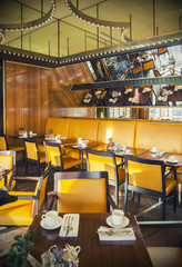 restaurant  in Amsterdam hotel ( Le Europe)