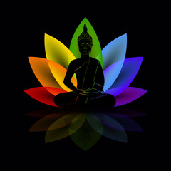 lilie buddha © krissikunterbunt