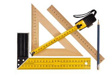 Measuring the angle and length