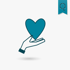 Happy Valentines Day Icon