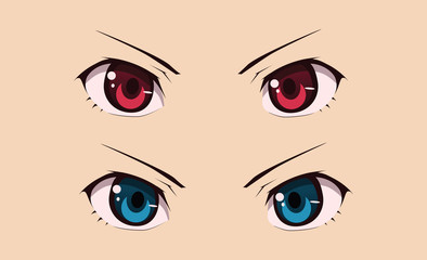 anime eyes sketch