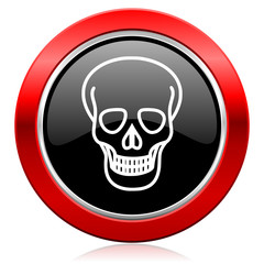skull icon death sign