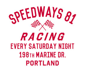 Speedway Racing - obrazy, fototapety, plakaty
