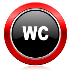 toilet icon wc sign
