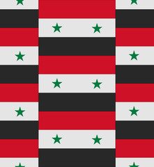 Syria flag texture vector