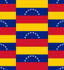 Venezuela flag texture vector