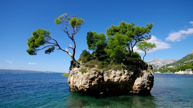 Brela Strand vid 02