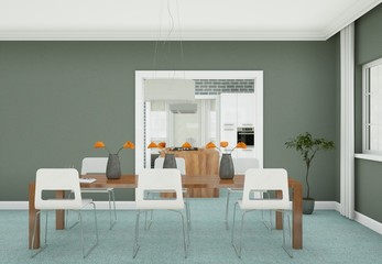 moderne Wohung Interieur Design