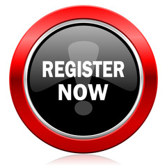 register now icon