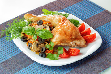 Fried chicken