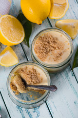 fresh zingy lemon cheesecake
