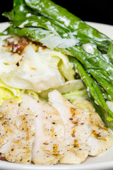 Fresh salad with chicken