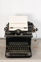 Old typewriter