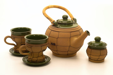 ceramic tea set