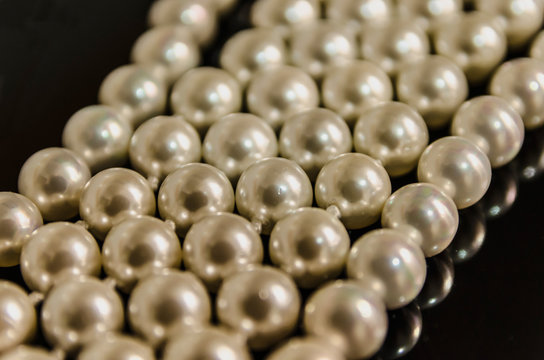 Plastic pearls