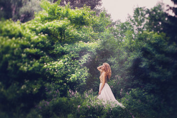 Portrait of an attractive young woman