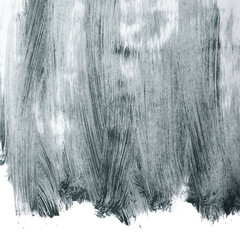 Surface covered with oil paint