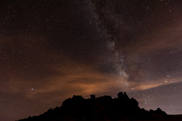 Sternenhimmel über Teneriffa, Teide Nationalpark