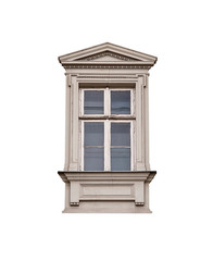window isolated on white background