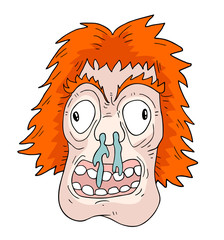 Snot vector draw