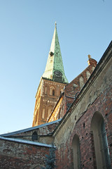 Fototapeta na wymiar St. James Cathedral in Riga, Latvia