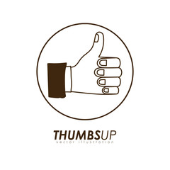 Hands design, vector illustration.