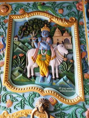 Details des Hindutempel in Mombasa - Kenia - Afrika