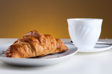 croissants light and tasty breakfast