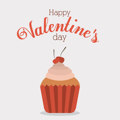 Romantic design, vector illustration.