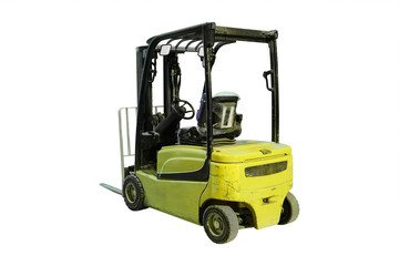 The image of loader under the white background